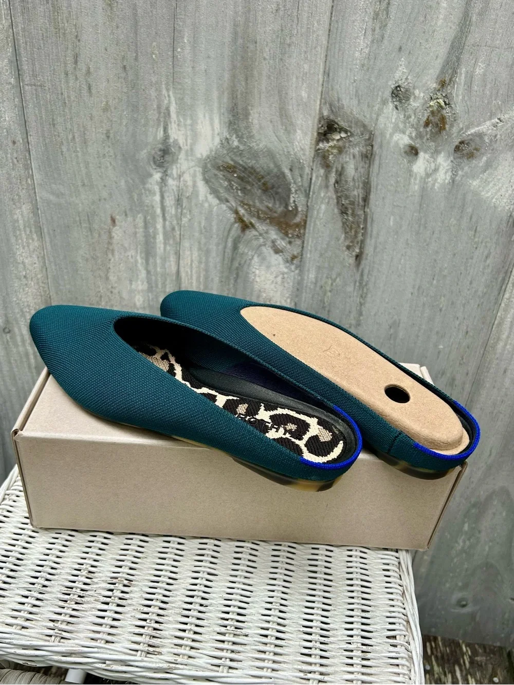 Rothy’s Almond-Toe Demi Mule - Emerald (Women’s 9)